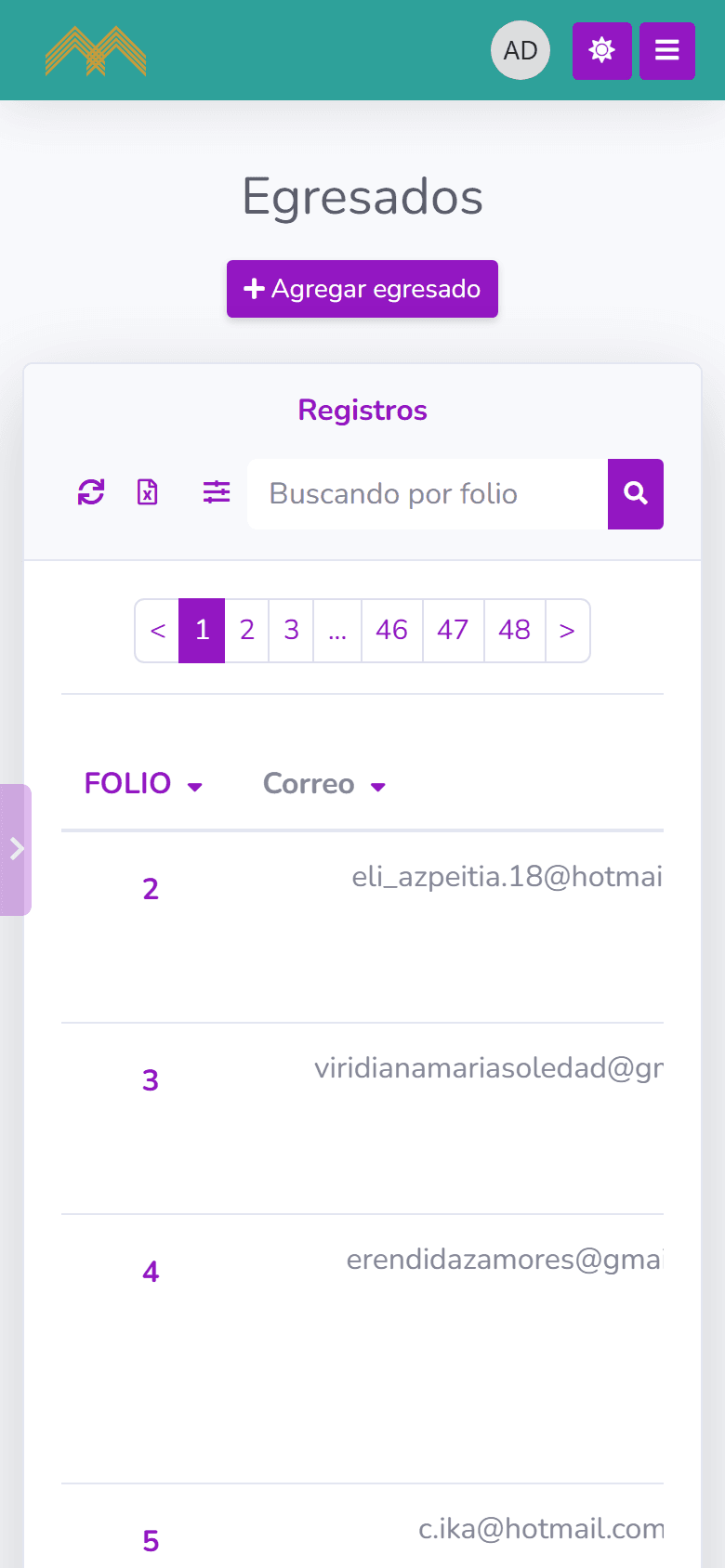 Control de Encuestas y Bolsa de Trabajo screenshot 13