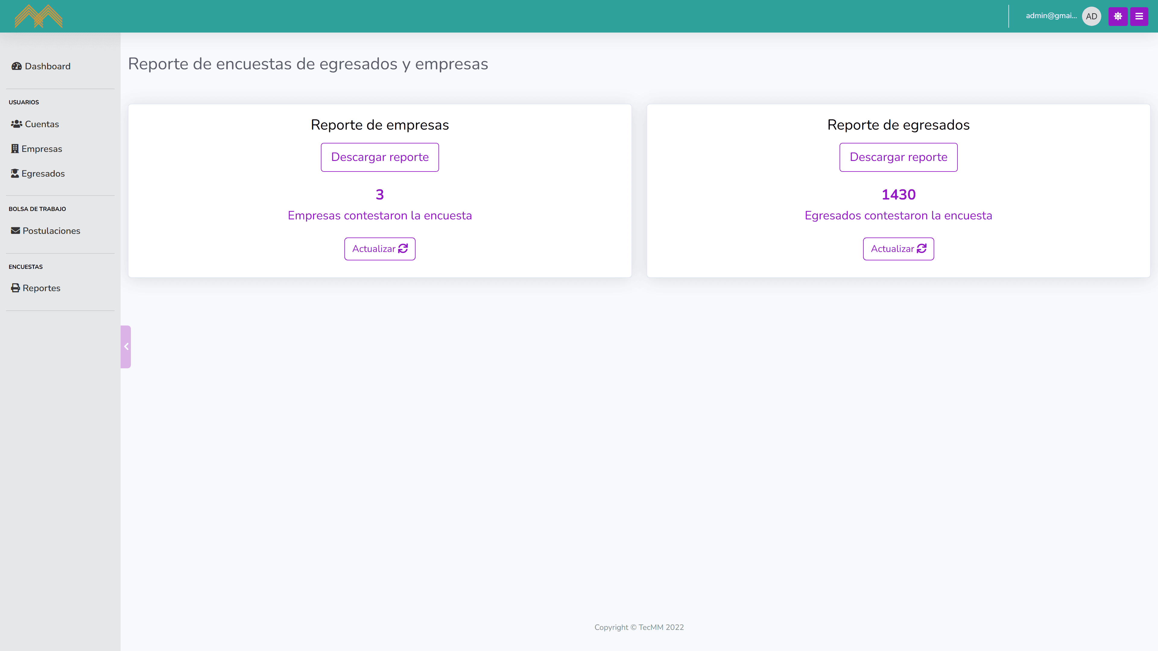 Control de Encuestas y Bolsa de Trabajo screenshot 7