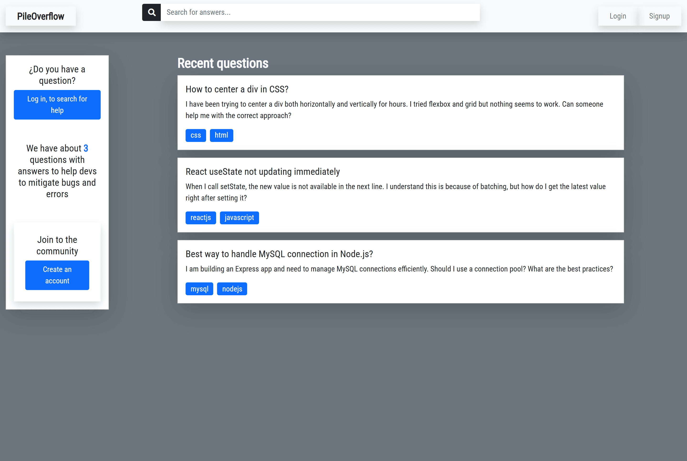 Pile Overflow screenshot